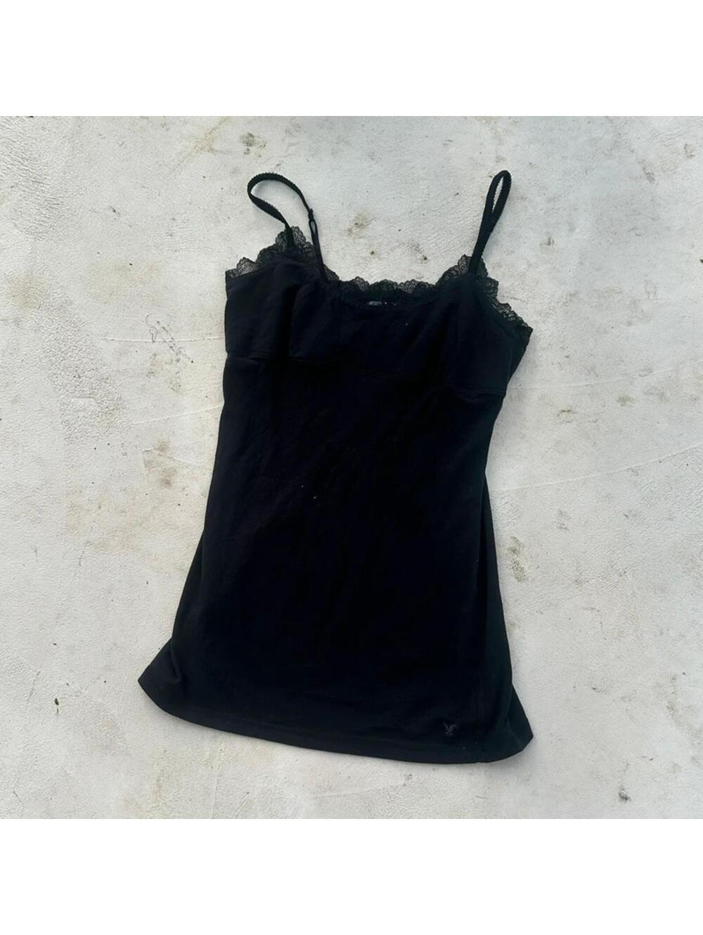 Ae Black Lace Cami Size L